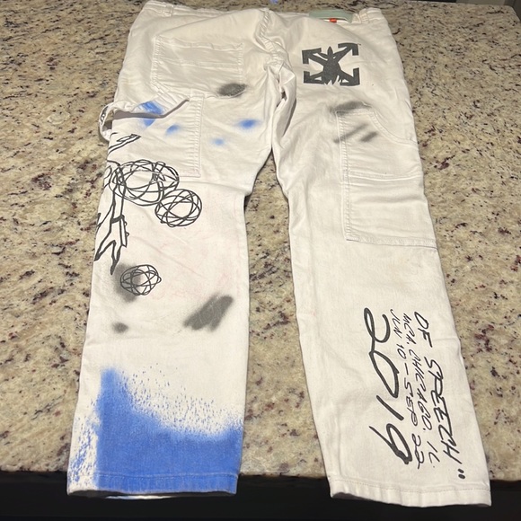 COPY - Off-White C/O Virgil Abloh  X Futura Alien Pants - Picture 3 of 11
